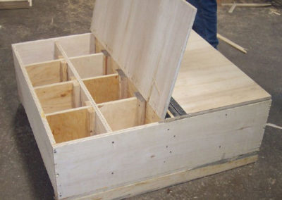 Compartment crate for shipments