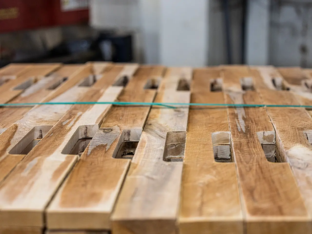 Fox Valley Wood Products covered wholesale lumber storage.